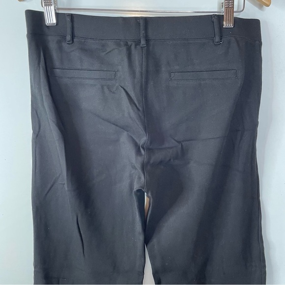 Betabrand Straight Leg Black Pants Size Large Petite - Picture 4 of 6